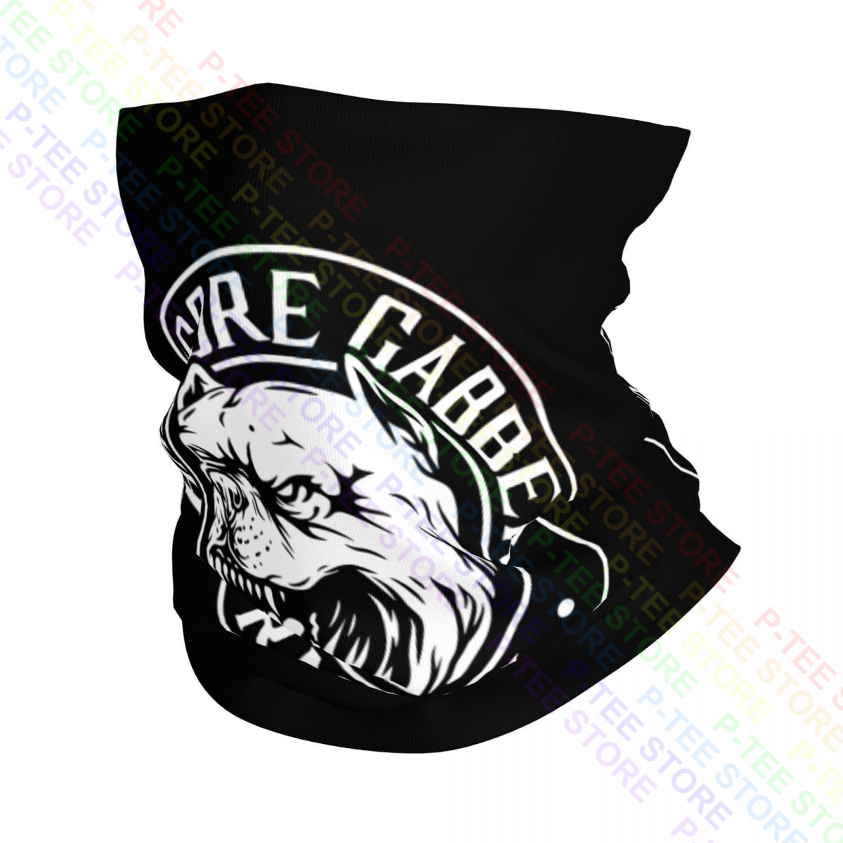 Hardcore gabber alemanha cão uptempo terror hardstyle frenchcore neu pescoço gaiter bandana lenço máscara facial pescoço mais quente