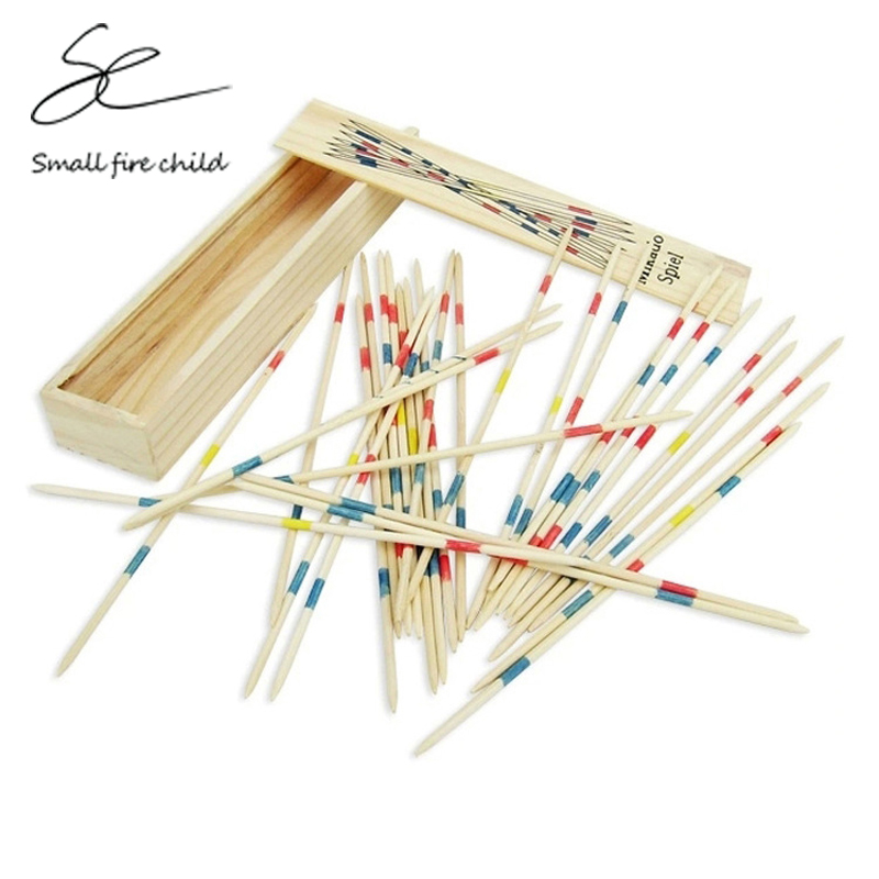 ใหม่ของเล่นไม้ Pick Up Sticks เกมปริศนาผู้เล่นหลายคน BOARD Stick เด็กการศึกษา Interactive Development ของเล่นสําหรับเด็ก