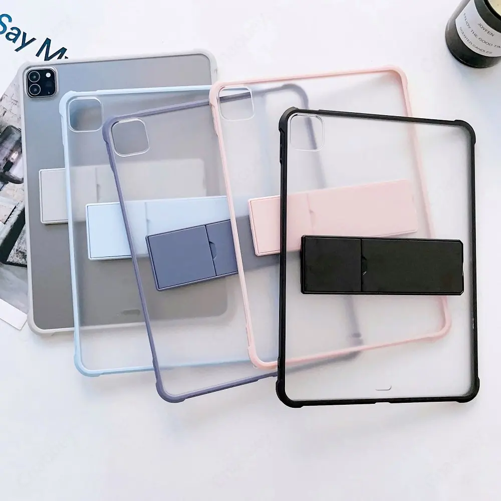 Funda para iPad 5a 6a generación 9,7 "8a 9a generación 10,2" Air4 Air5 Pro11 10a generación iPad mini 3 4 5 6 PC dura + Funda con soporte de TPU