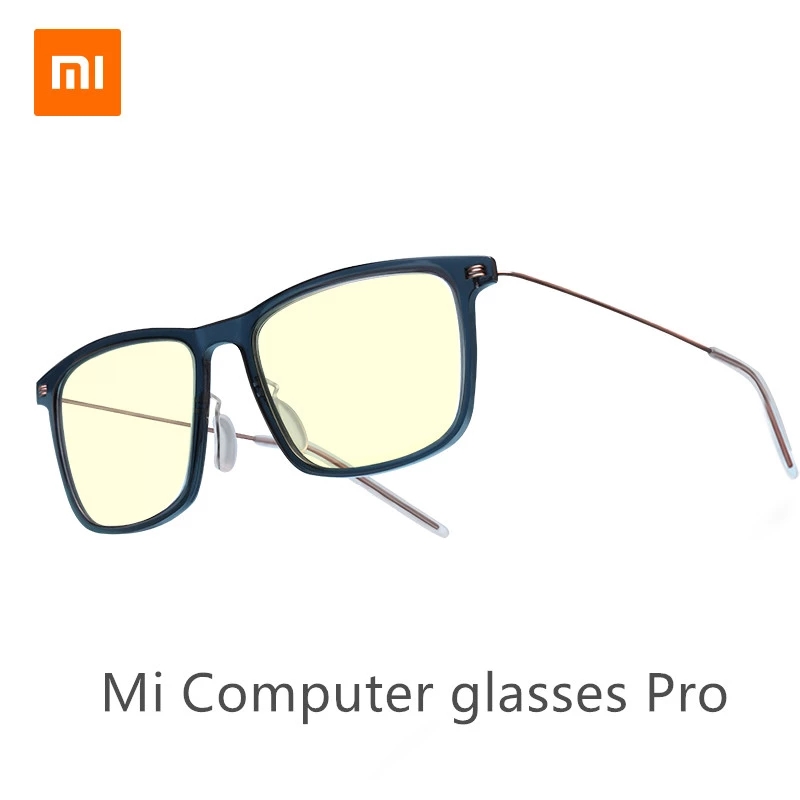 Xiaomi Mijia Kacamata Komputer Mi Antibiru Pro Pelindung Mata Tahan Kelelahan UV Sinar Biru Kaca Rumah Mi
