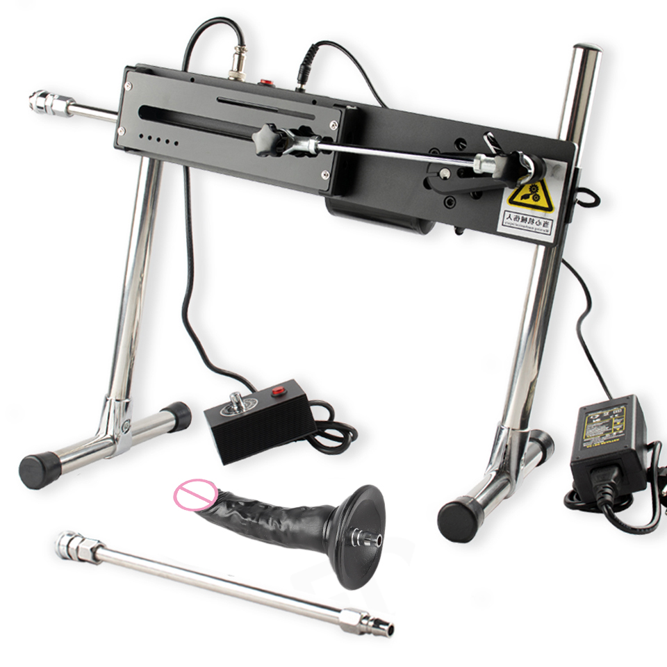 เครื่องช่วยสำเร็จความใคร่ Fredorch Strong Motor Sex Machine พร้อมอุปกรณ์เสริมแบบ Dildo และระบบ U Vac Lock อัตโนมัติ ของเล่นทางเพศสำหรับผู้ชายและผู้หญิง แบบสั่น