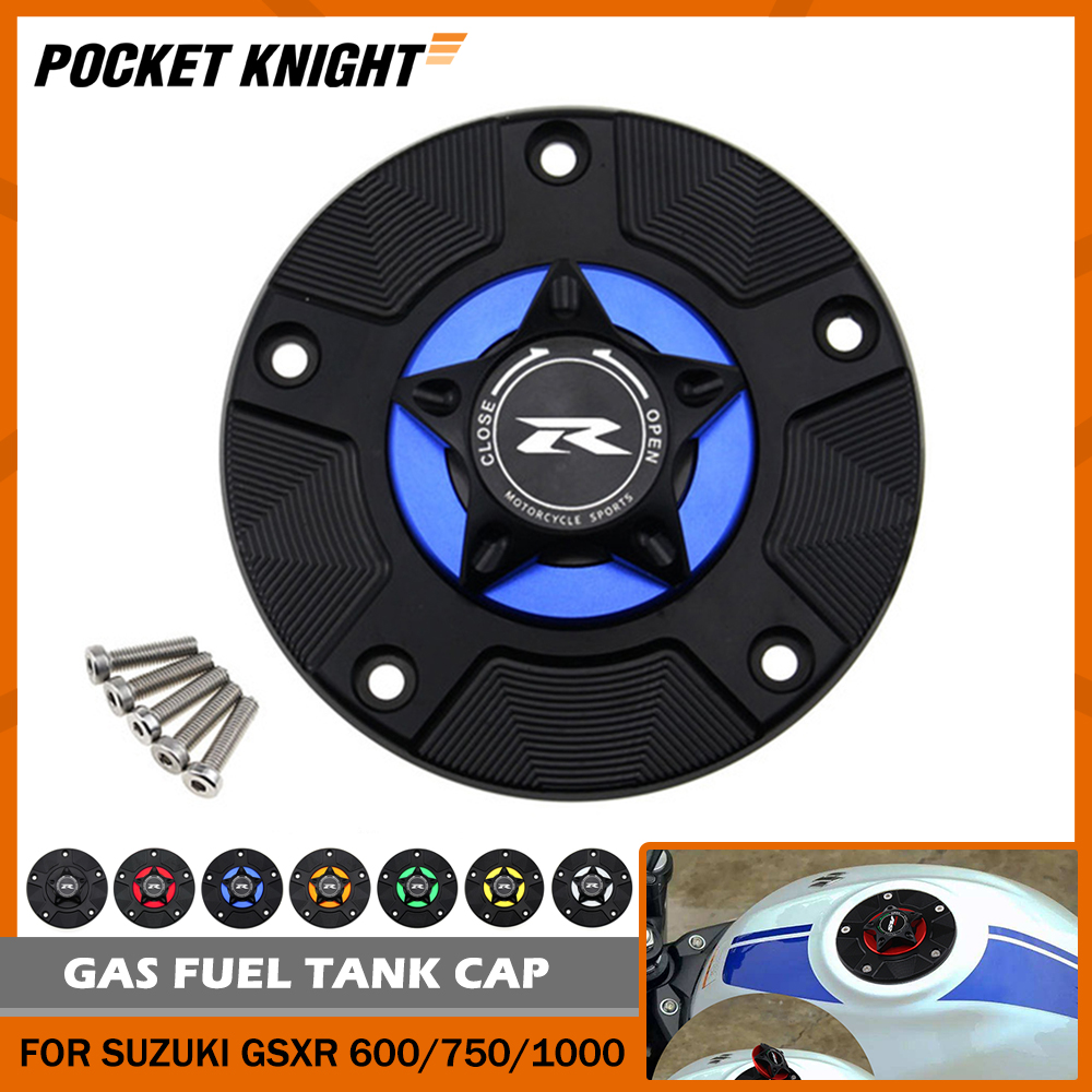 Korek wlewu paliwa gazowego dla SUZUKI GSXR 600/750 GSXR600 GSXR750 06-19 GSX-R 1000 03-16 motocykl pokrywa szybkiego uwalniania