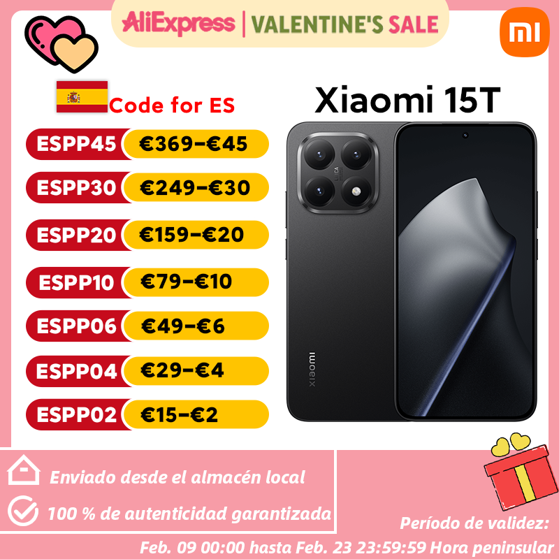 Globalna wersja Xiaomi 15T MTK Dimensity 8400-Ultra Smartfon 6,83" Wyświetlacz 120 Hz Potrójny aparat 50 MP Duża bateria 5500 mAh (typowa) 67 W