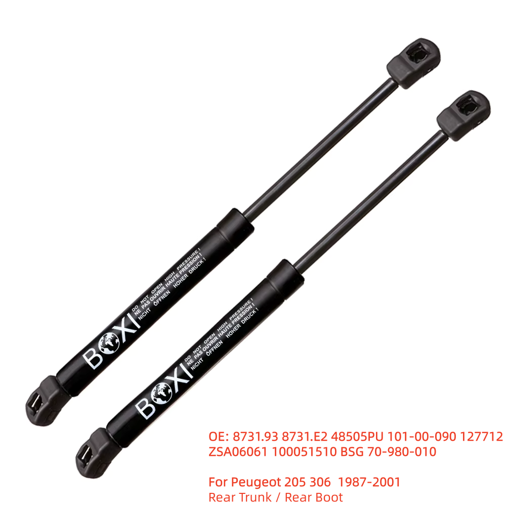 BOXI 2 Pezzi Ammortizzatori a Gas per Portellone Posteriore 873193 8731E2 per Peugeot 205 306 7A 7C N3 N 51987-2001