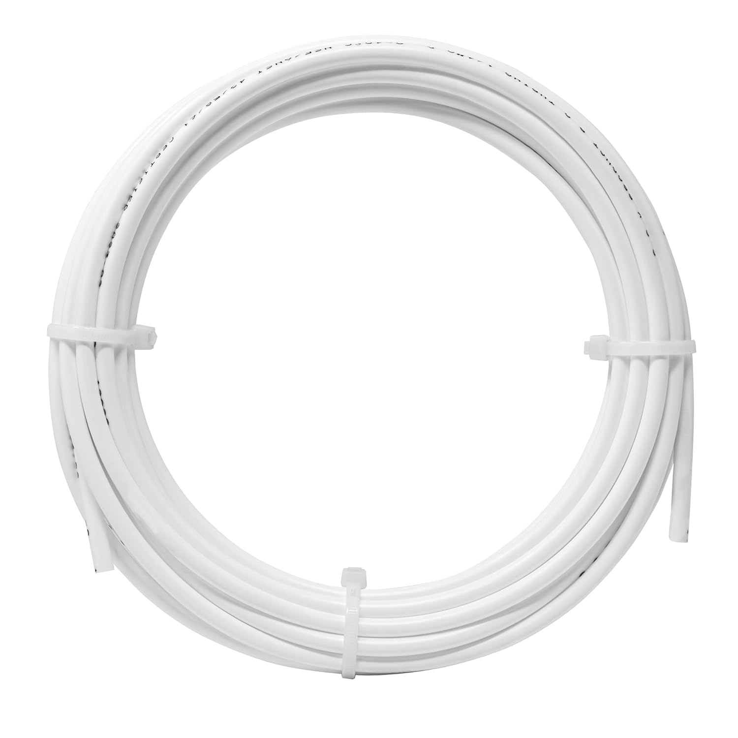 Tubulação para Osmose Reversa Desionizada Sistemas de Filtragem de Água, Geladeiras, 1/4 "OD, NSF Certified, 25 Pés de Comprimento, 1/4"