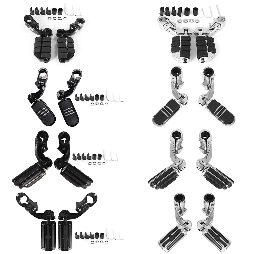 Repose-pieds de moto 1 1/4 "32mm, protection du moteur d'autoroute, repose-pieds pour Harley Touring Honda Kawasaki Suzuki Yamaha