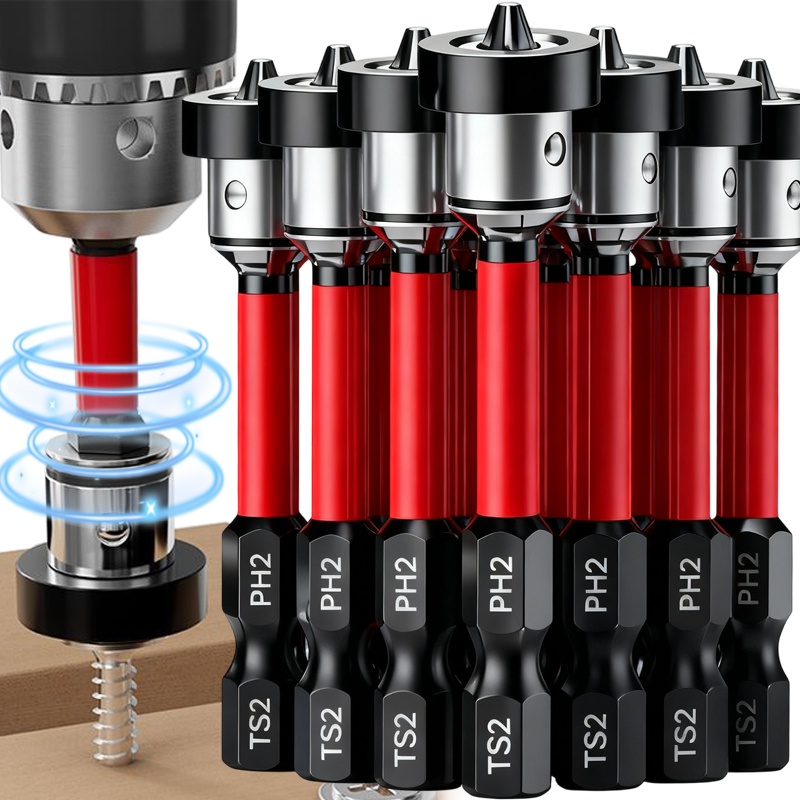 Magnetische Positionering Schroevendraaier Bits S2 Gipsplaten Schroef voor Gipsplaat Gipsplaat Lokaliseren Bit Batch Hoofd Boren