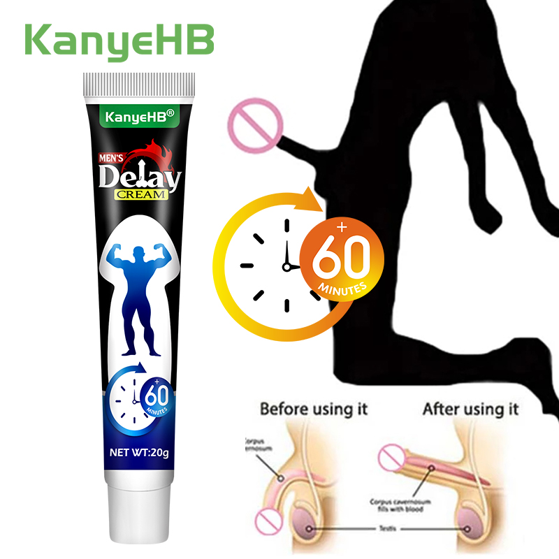 1 Uds. Crema para retrasar el pene masculino, crecimiento para agrandar el pene, ungüento para la erección duradero, extensiones de erección del pene, masaje para agrandar G044