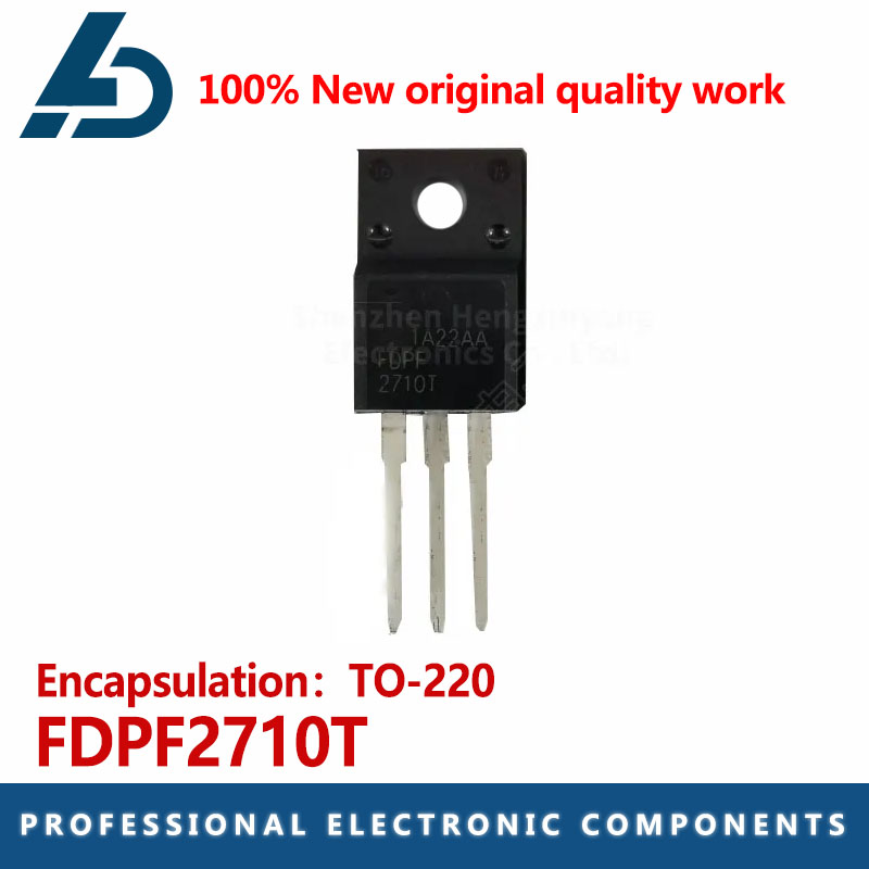 FDPF2710T MOSFET n-channel FET 250V 25A 62,5 W paquete a 220