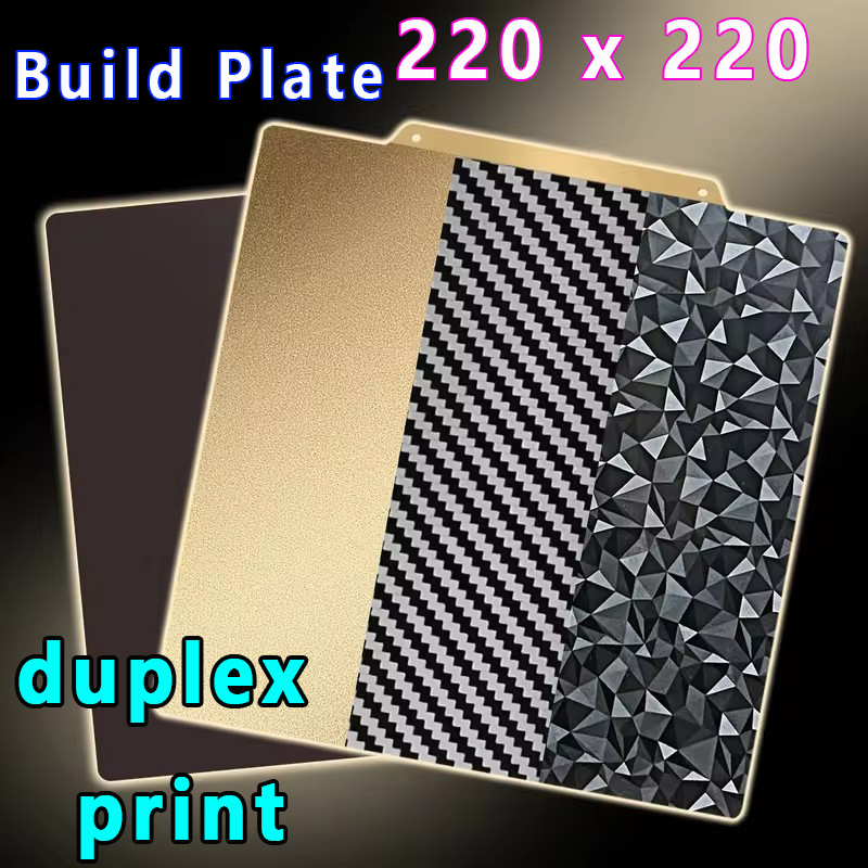 Plaque de construction 220x220mm, base magnétique pour MK2/2A Anet A8 A6 Reprap Mendel Wanhao, duplicateur i3 Monoprice Maker