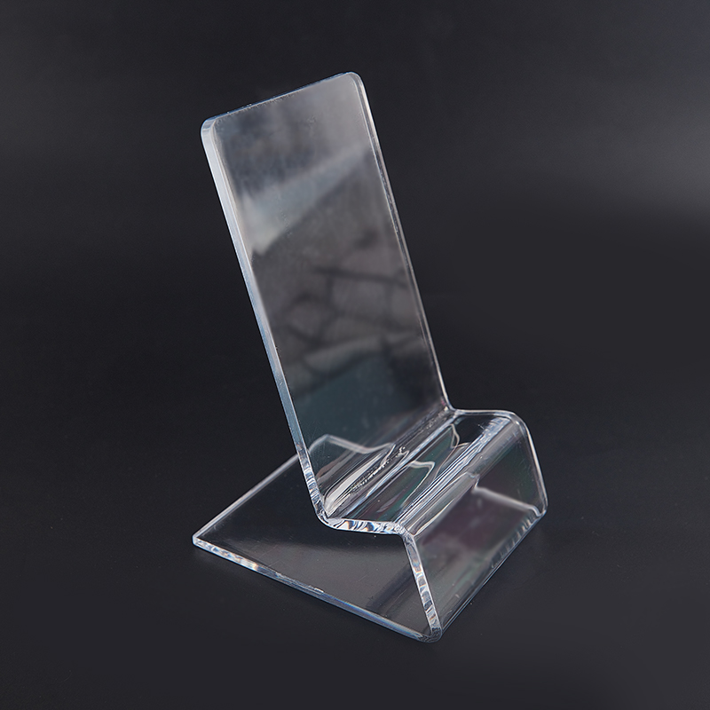 Soporte transparente de plástico acrílico, escaparate de ventana para consola de juegos PSV, soporte para teléfono, bandeja de soporte para tableta