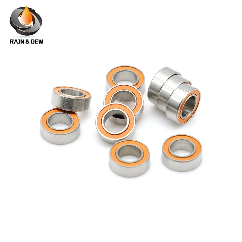 1 Uds SMR74 2RS CB 4X7X2.5 ABEC7 rodamiento de bolas de cerámica híbrido de acero inoxidable MR63 MR84 MR85 MR95 MR105 MR115 MR117 MR126 MR137