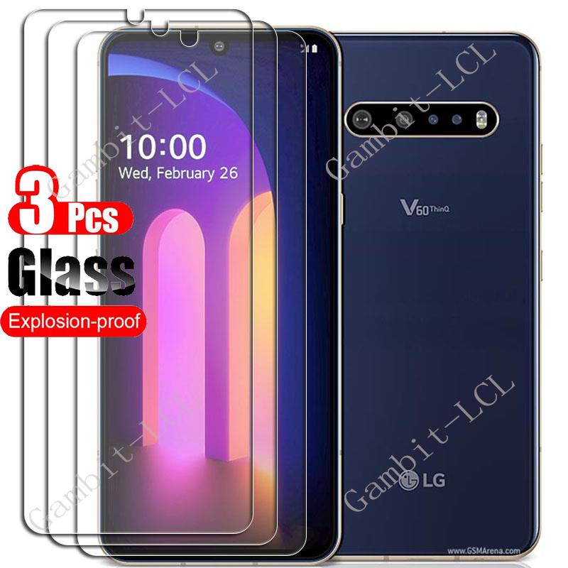 1-3PCS Vetro Temperato Per LG V60 ThinQ 5G 6.8 "Pellicola Protettiva SU LGV60 V60ThinQ 5G UW LM-V600, A001LG Protezione Dello Schermo Della Copertura