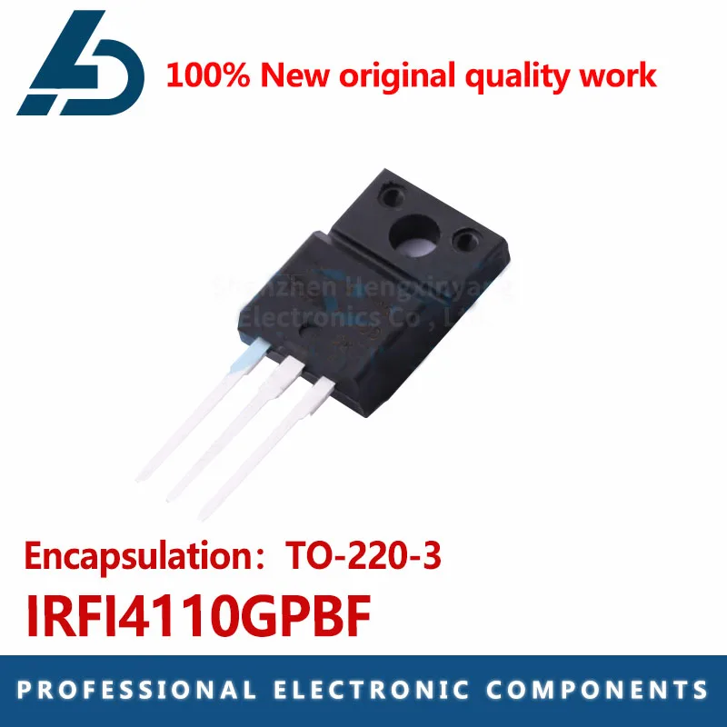 10PCS IRFI4110G  TO-220F ROHS.