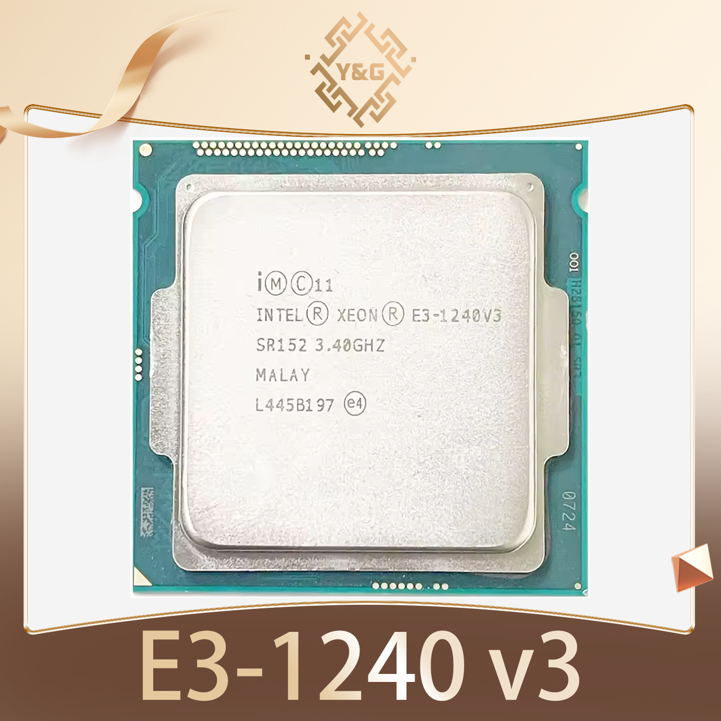 Xeon E3-1240 v3 E3 1240v3 E3 1240 v3 Четырехъядерный восьмипоточный процессор 3,4 ГГц 8 МБ 80 Вт LGA 1150