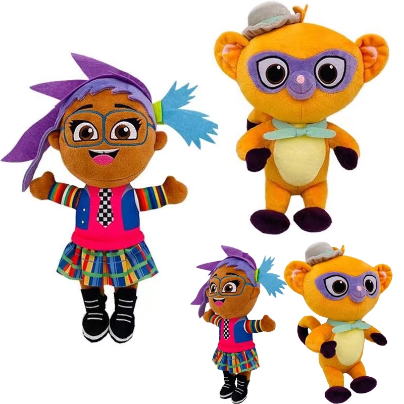 Mainan boneka monyet Vivo, film kartun baru hadiah Natal untuk anak-anak