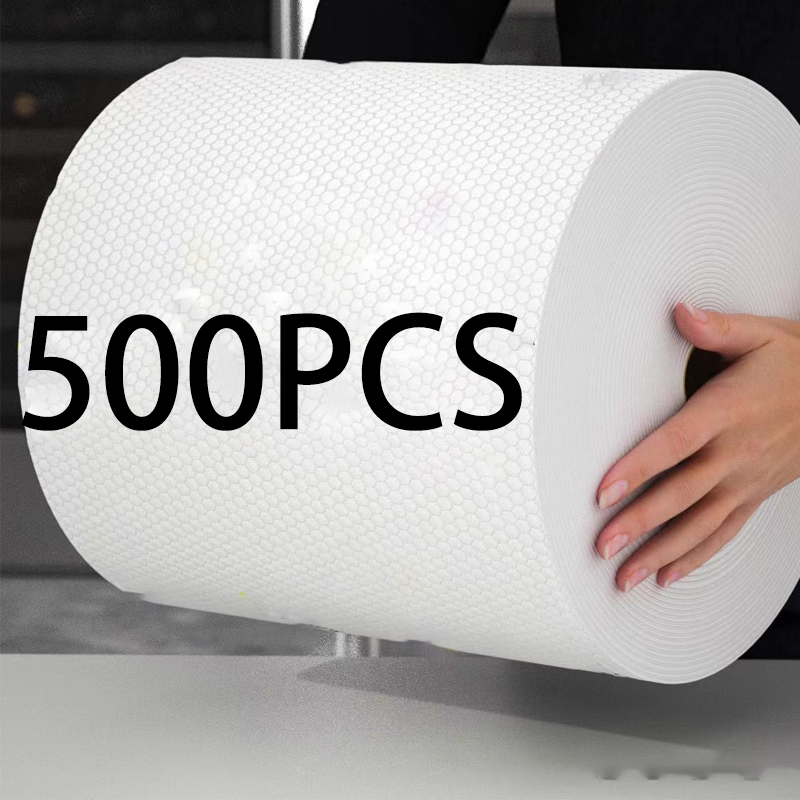 500/50 Uds trapos desechables de cocina paños de limpieza no tejidos reutilizables paños de lavar platos trapo toallas estropajos al por mayor