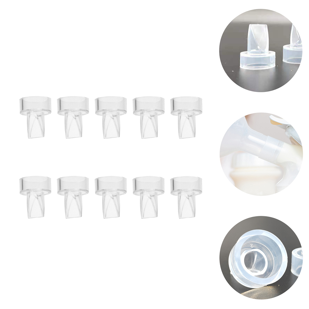 10 Stück Milch pumpen zubehör Ventil für Milch absaug ventile Rückfluss ventile Silikon saugen Teile der Lack