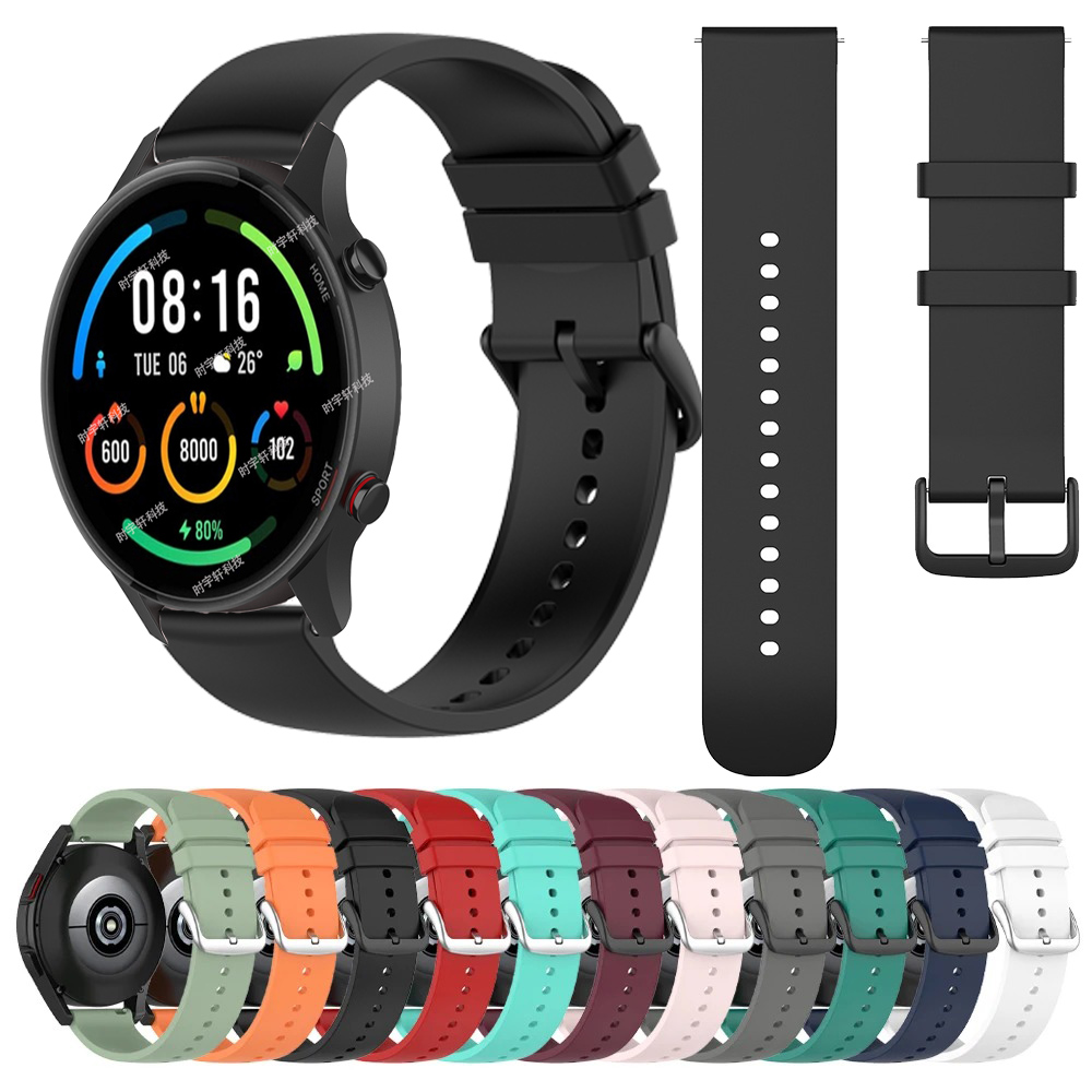 Correa de silicona para Xiaomi Watch 2 Pro, accesorio para Mi Watch S3 Color 2 S1 Active Pro S2 42 46mm