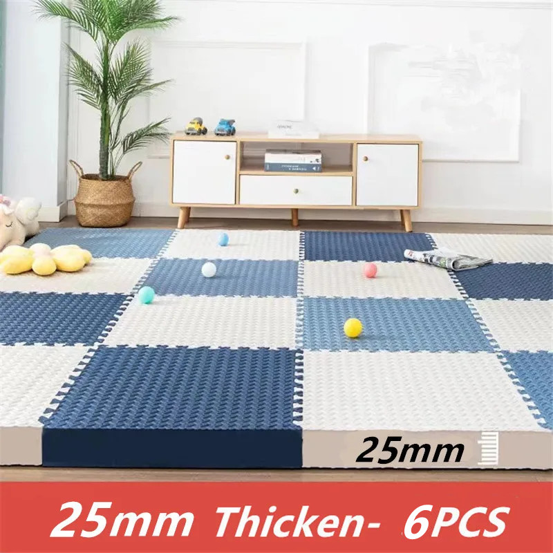 Ginásios e playmats ginásio para babis 6 pçs atividades esteira para o bebê playmat tapete de chão ruído do bebê jogar esteira tapetes de jogo esportes