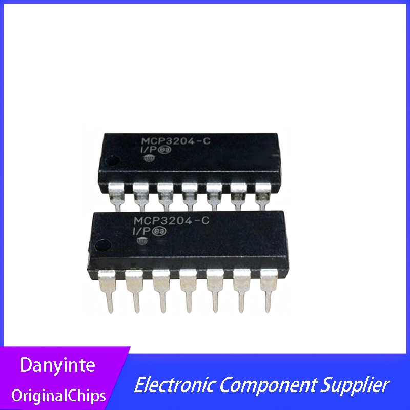 NIEUWE 5 STKS/PARTIJ MCP3204-CI/P MCP3204-CI MCP3204-C MCP3204 DIP14