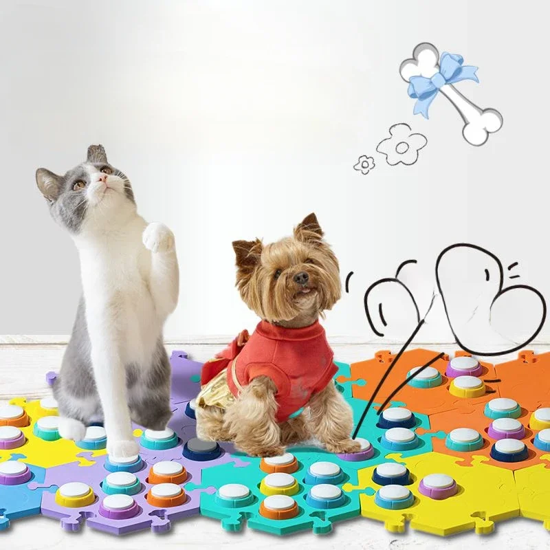 Hundegesprächstaste, Haustier-Kommunikationstasten, Katzen-Sprachrekorder, Training, klingelnde Stimmen, Clicker