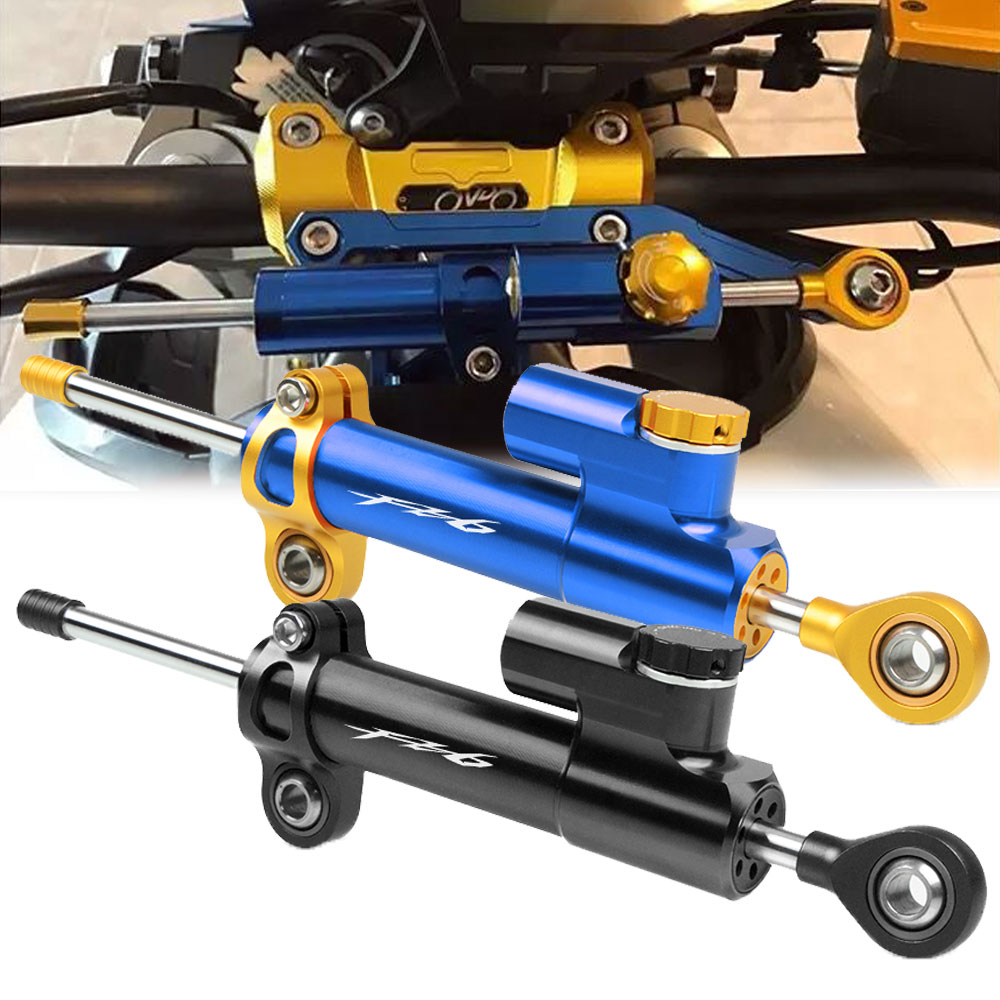FÜR YAMAHA FZ6S FZ6N FZ6R FZ6FAZER 2004 2005 2006 2007-2010 Adjustables Motorrad Lenkung Stabilisieren Dämpfer Halterung Mount Kit