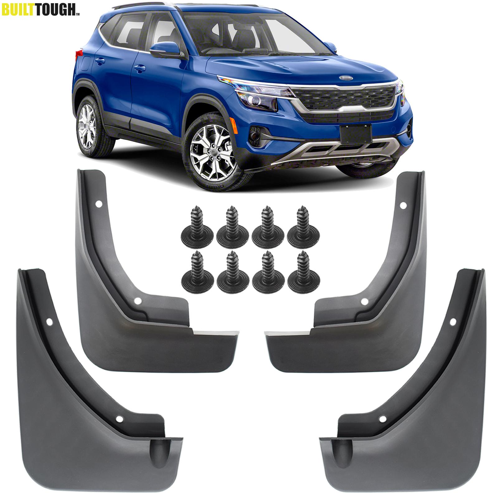 4Pcs Pelindung Lumpur Untuk Kia Seltos SP2 2020-2025, Penutup Fender Pelindung Cipratan Lumpur Depan Belakang