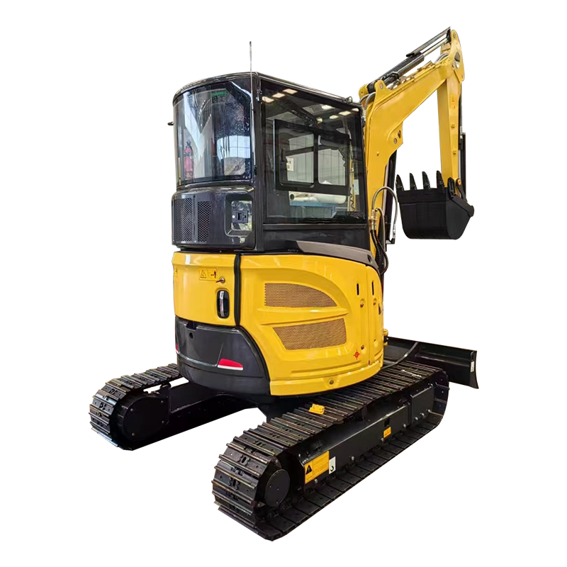 Excavadora pequeña con orugas personalizada, excavadora de 3,5 toneladas, motor EPA, granja de jardín, entrega puerta a puerta, excavadora pequeña