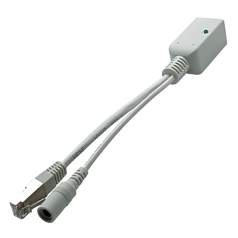 Câble d'injecteur PoE Gigabit 9V à 56V, pour extensions WIFI/LAN avec connecteur d'alimentation cc femelle