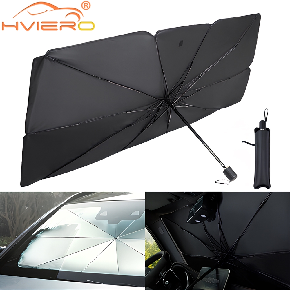 Multifunctionele Handige Opvouwbare Auto Voorruit Zonneschermen Interieur Protechor Accessorie Deel Auto Parasol Paraplu Voorzijde Covers