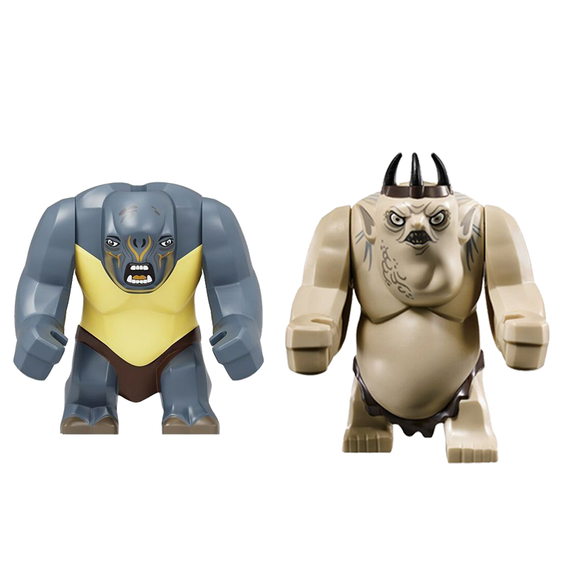 ロードオブザリングオーガビルディングブロックフィギュアレンガ知育玩具ギフト