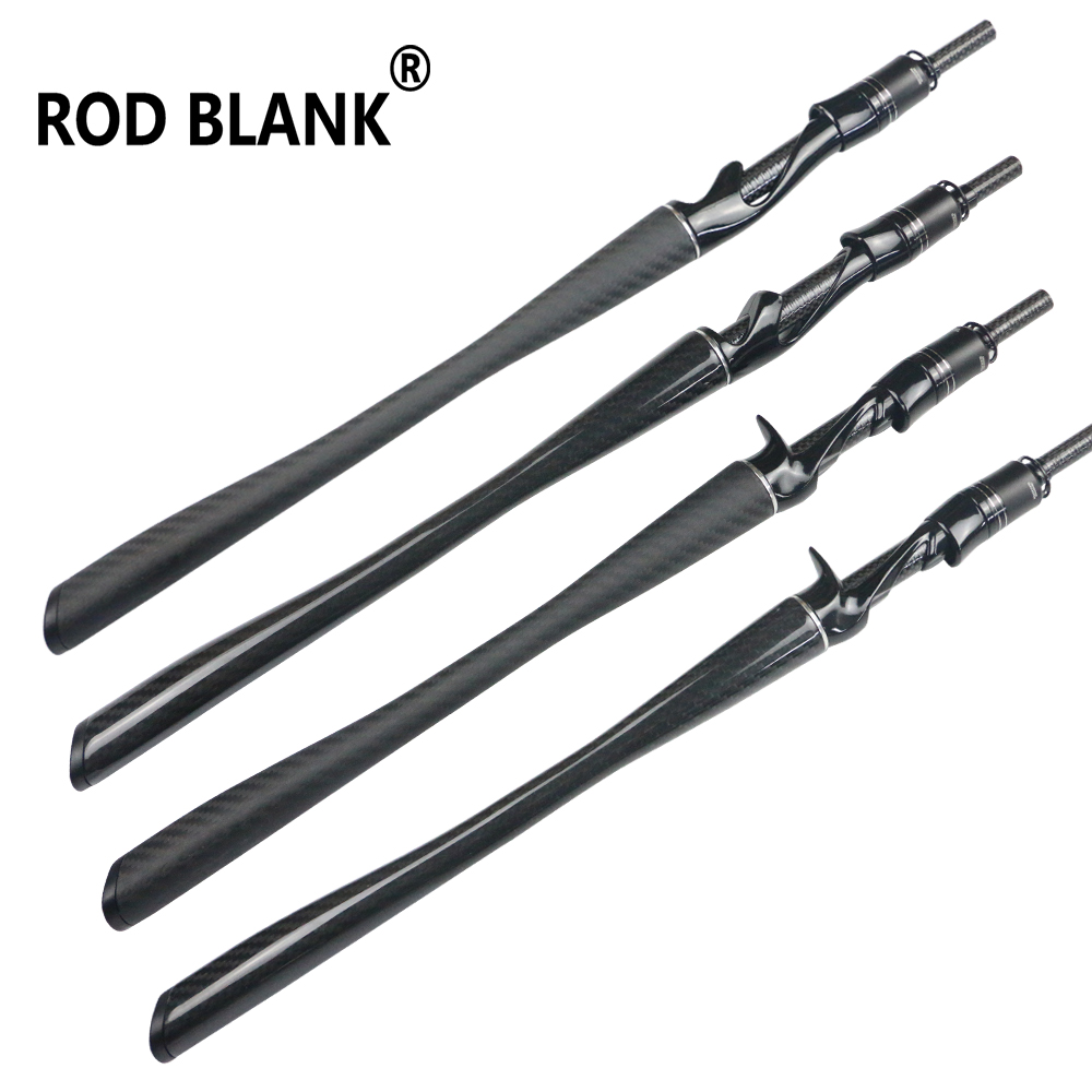 Rod Blank1Set Spinning  Casting 3K Carbon Fiber Grip Handle Kits Lure Rod Building DIY Components Pole Repair Accessories