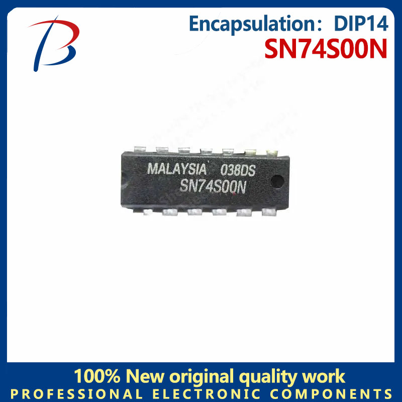 5 unidades SN74S00N Paquete de chip inversor de Red lógica DIP14