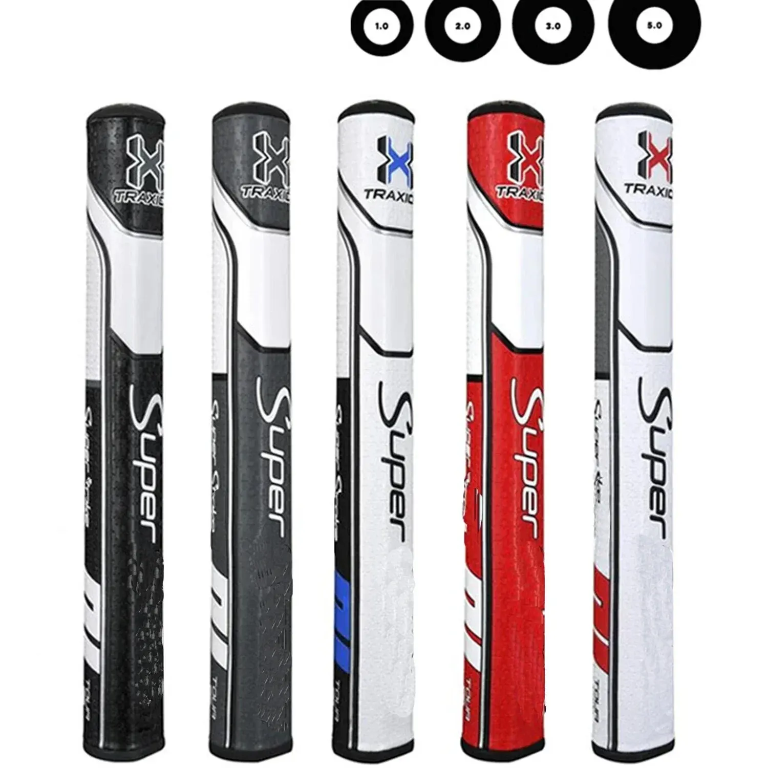 Novo PU Putter Grip Tour 2.0/3.0/5.0 Golf Grip Antiderrapante Resistente ao Desgaste Golf Putter Grip
