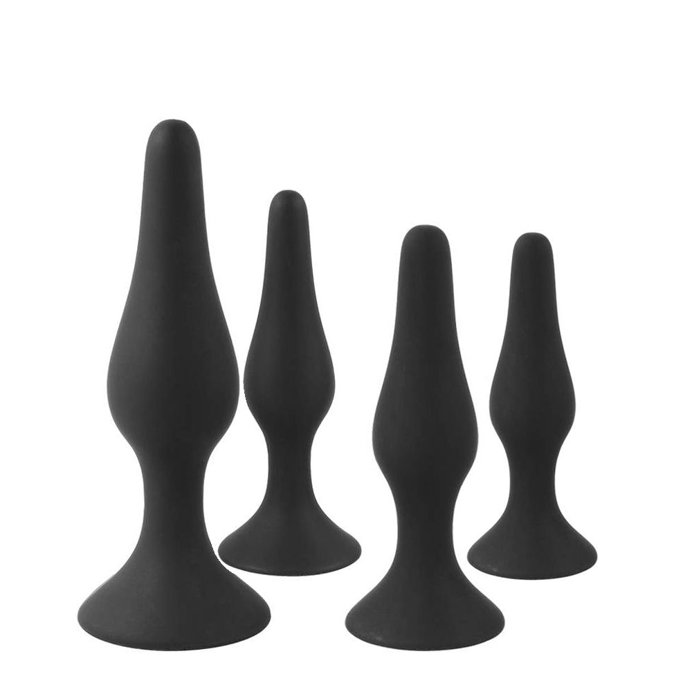 4 ขนาดใหญ่ลูกปัดชุดต่อมลูกหมากนวด Anal Plug ขนาดใหญ่ Anus Stimulator Butt ปลั๊กเพศเร้าอารมณ์ของเล่นสําหรับ Man Woman Sex Shop