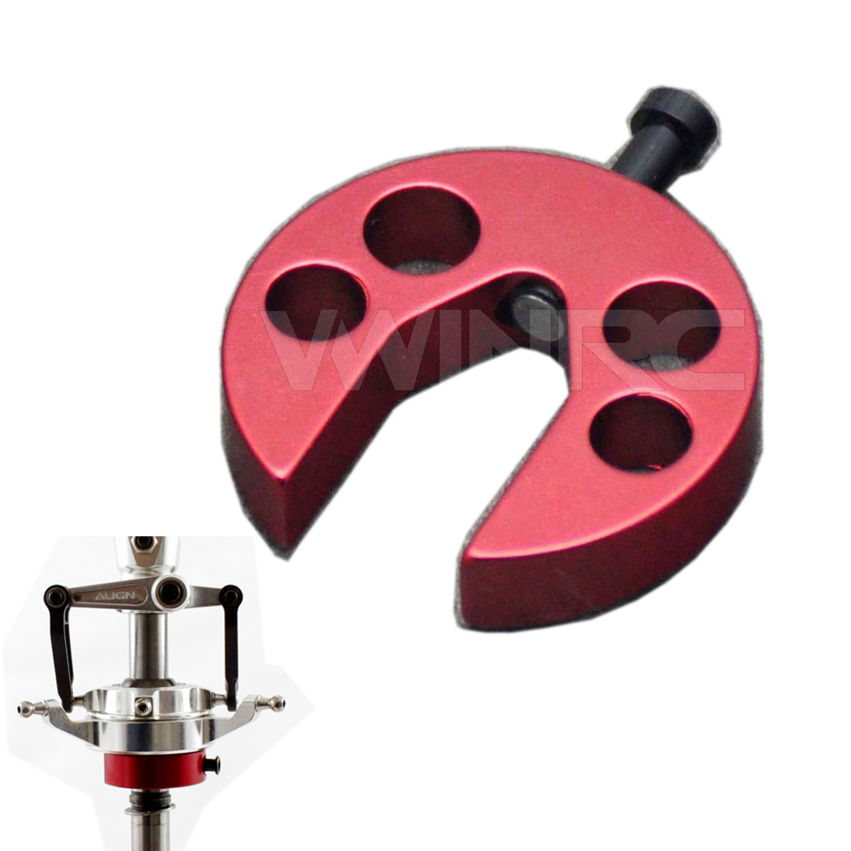 Alat Perata Swashplate 450-700 untuk KS KSJ 1117 Menyelaraskan T-REX DFC 450 500 550 650 600 700 760 RC Helikopter