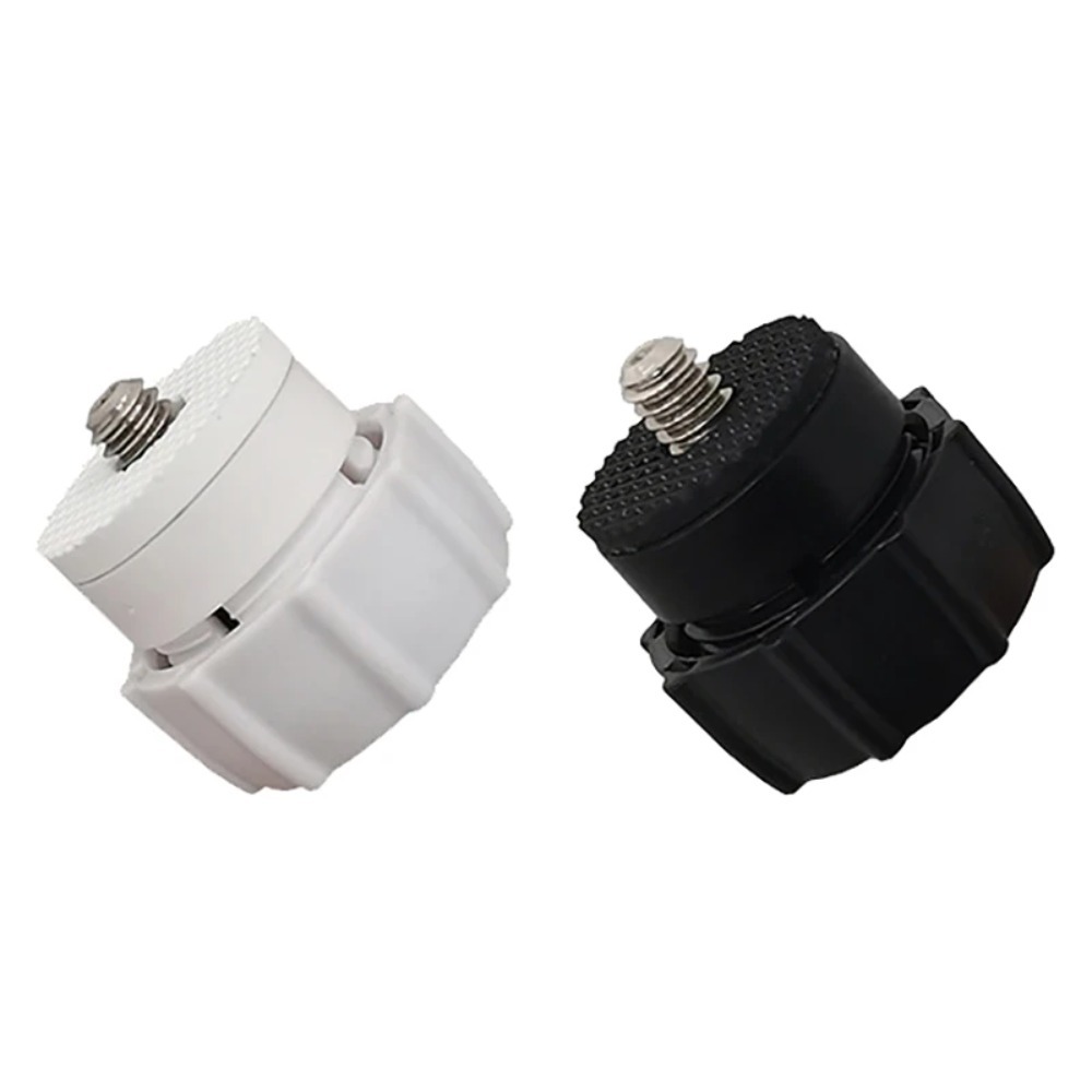 1/4 Zoll Schraubadapter auf 17MM Kugelkopf-Halterung aus Kunststoff für Handy-Kameras, Autohalterungen, Stative, Monitore und GPS-Halterungen