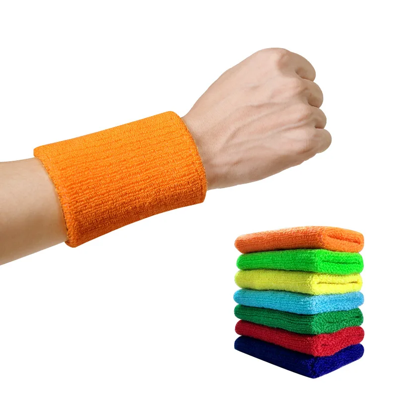 Muñequera deportiva para Fitness, banda para el sudor para gimnasio, tenis, voleibol, soporte de muñeca de seguridad deportiva, Protector de banda para el sudor, 1 ud.