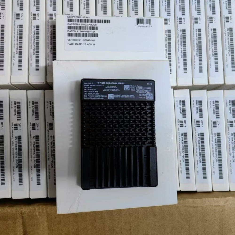 SSD Empresarial Original P4800X 375GB 750GB 1.5TB U.2 PCIE3.0X4 NVME para Sistema Intel Aoteng para HP