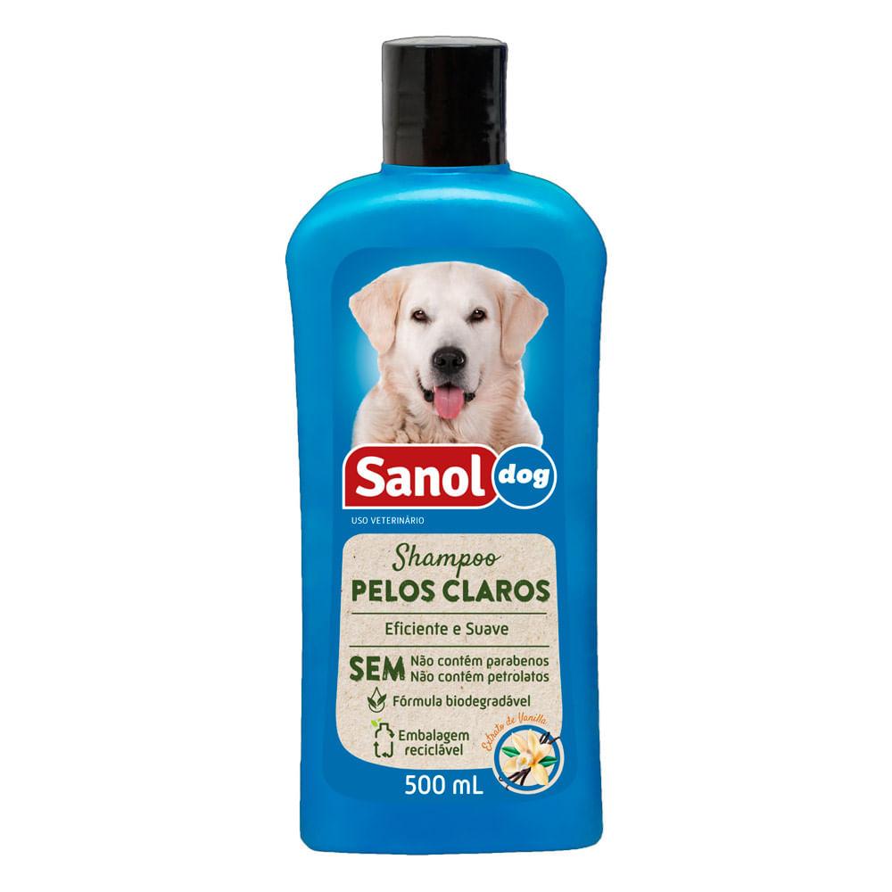 Sanol dog 500ml clear hair shampoo