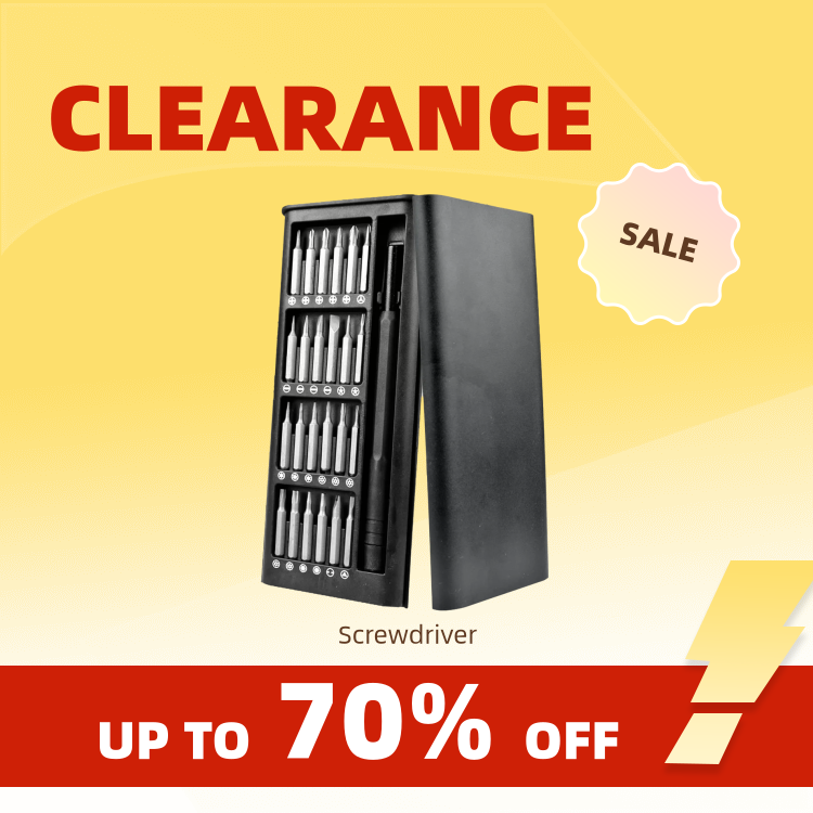 Clearance_25 1 ドライバーキット磁気ビットプラストルクス六角精密 DIY 取り外し可能なミニツールケーススマートホーム PC Ph
