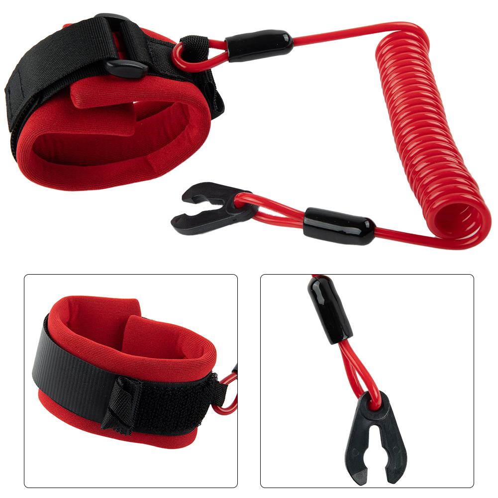 Boot Sicherheit Leine Lanyard Töten Start Stop Schalter Fit Für Kawasaki Jet Ski JT900/JT1100 Motor Ersatzteile Zubehör