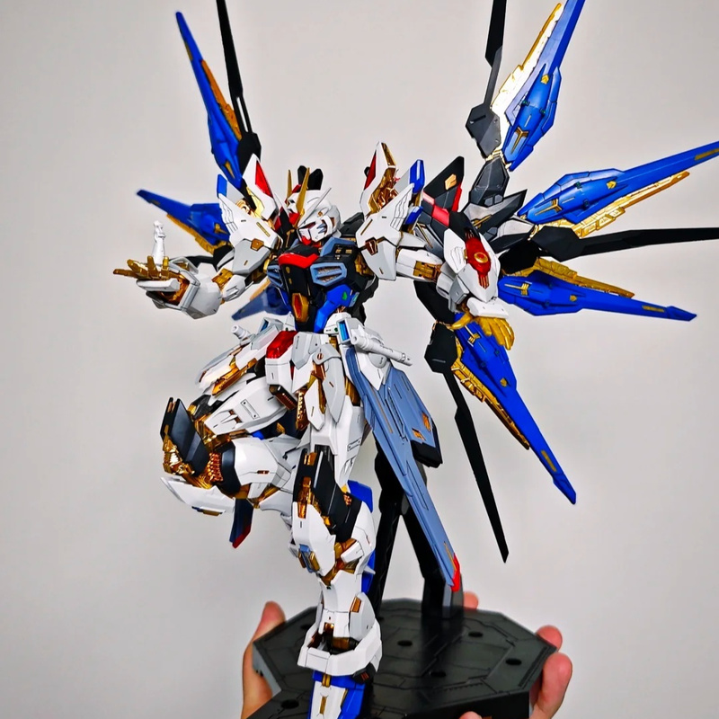 Nowy model CHANGLONG 7701 Mgex Zgmf-X20a Strike Freedom, plastikowe zestawy szkieletów do składania, figurka anime, robot, model plastikowy, prezenty, zabawki