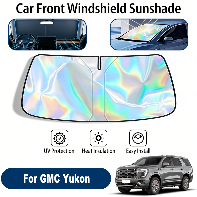 Pare-soleil pliable pour GMC Yukon, protection solaire réfléchissante UV pour fenêtre avant, accessoires