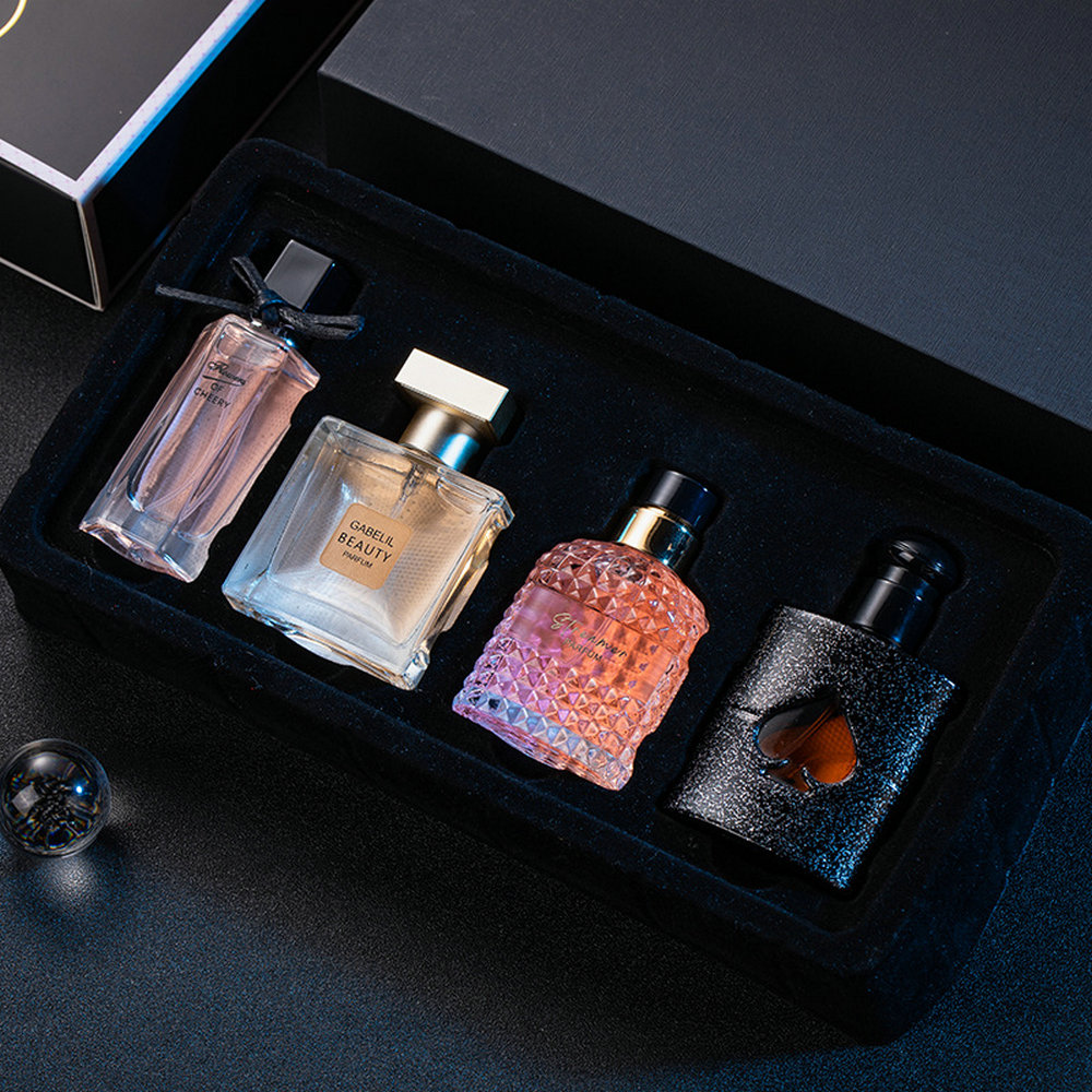 Parfum Original pour femmes, coffret cadeau De 105ml, ensemble De quatre pièces, Parfum frais et durable, Eau De Parfum plante florale, parfum frais dухи жletiе