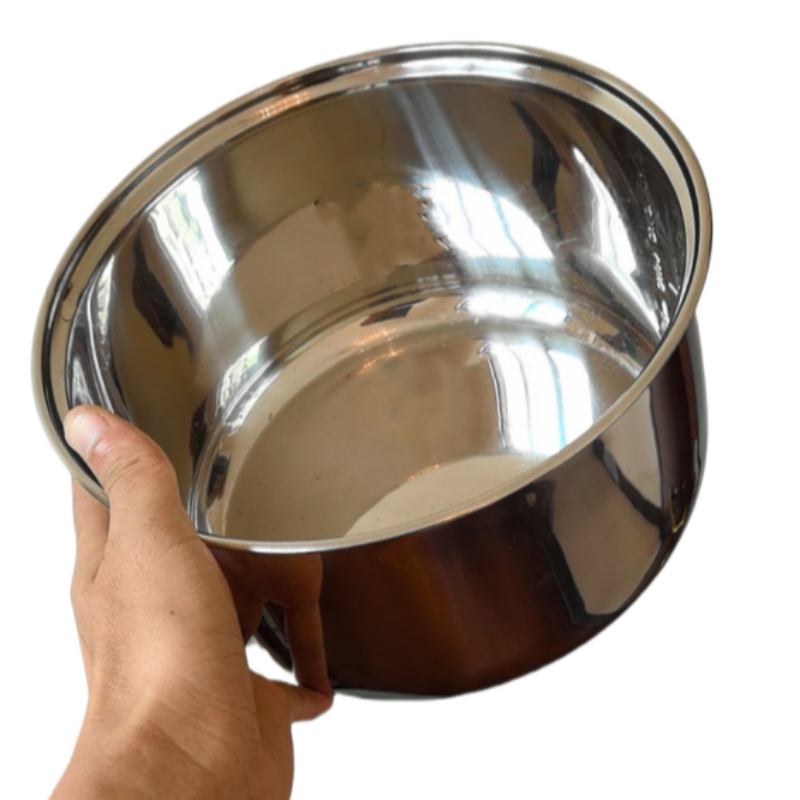 Bol interior de acero inoxidable para olla arrocera, repuesto para Zojirushi NS-TSC18/NL-AAC18, modelo de 10 tazas