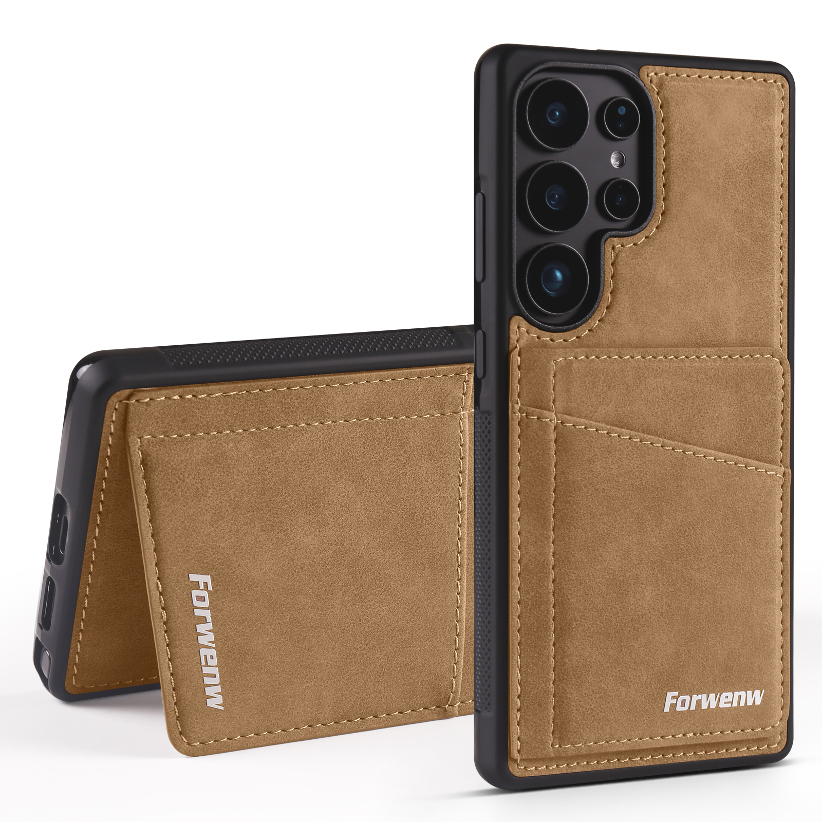 Carte in pelle Solt Custodia a portafoglio per Samsung Galaxy S25 Edge S24 Ultra S23 FE S22 S21 Plus A16 A36 A56 A15 A35 A55 Cover magnetica