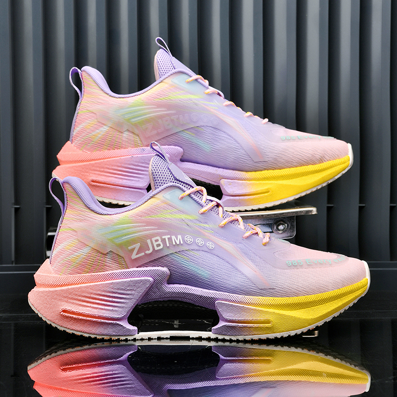 Scarpe da corsa da uomo Piastra in carbonio Specialità Maratona Sport Traspiranti Leggere da donna Comode scarpe da ginnastica antiscivolo per il tempo libero