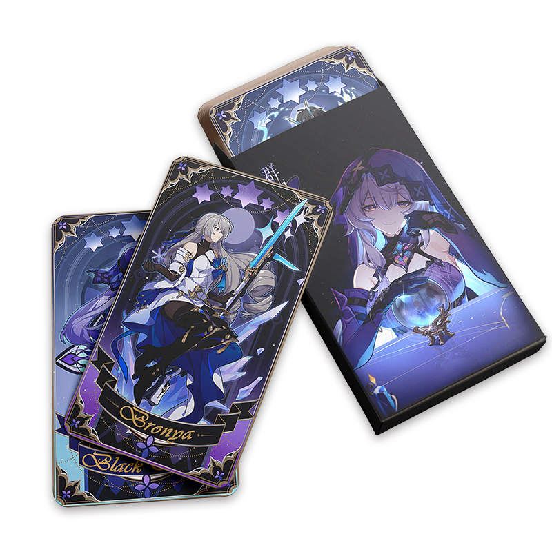 14 шт., аниме, косплей Honkai Star Rail FABLE OF STARS, реквизит для настольной игры Таро, игровые карты, 7 марта, Броня Дэн, аксессуары своими руками